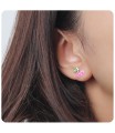 Kid Stud Earring Cherry STS-3713